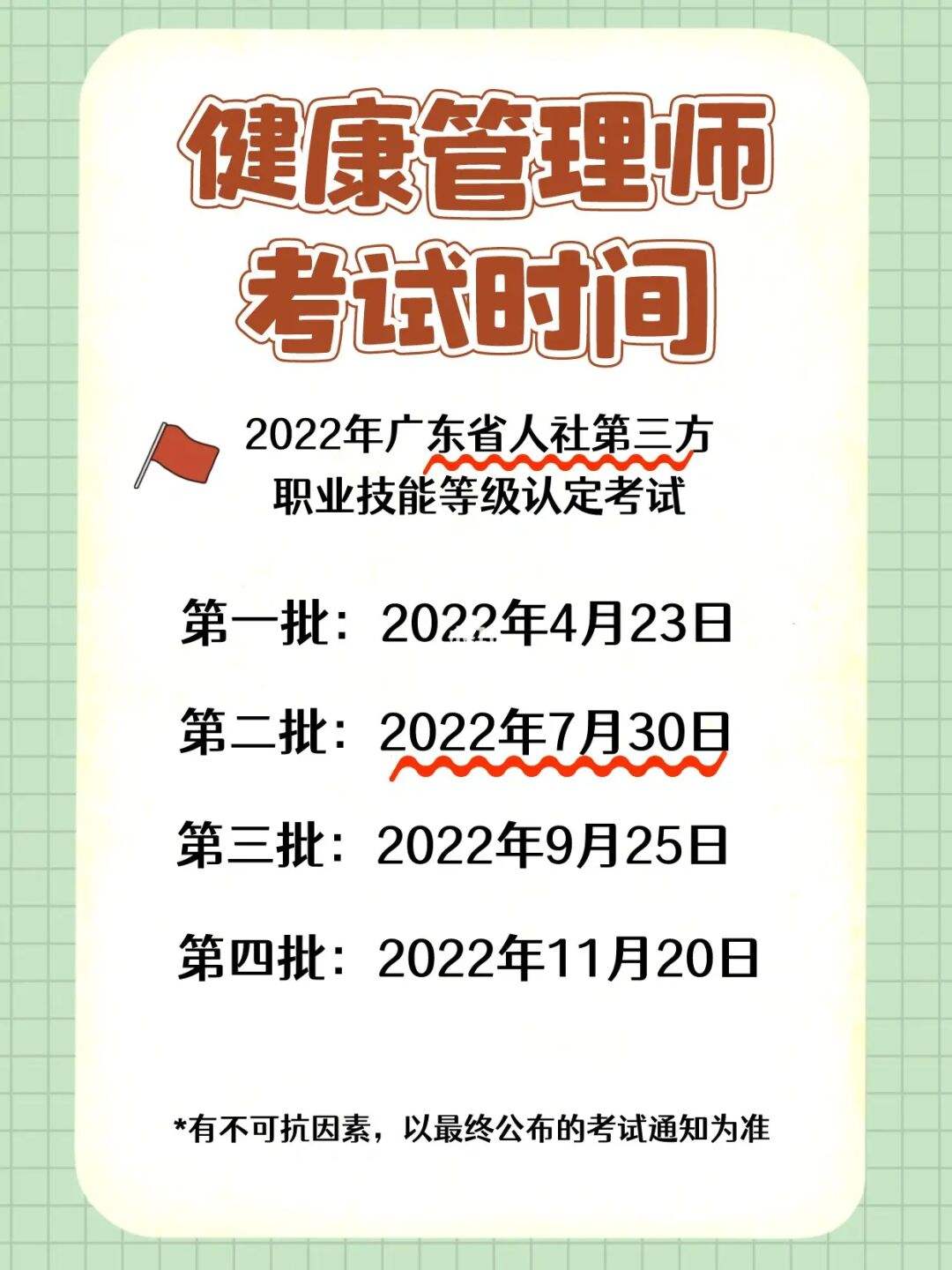 2022江苏健康管理师报名(2022江苏健康管理师报名时间)