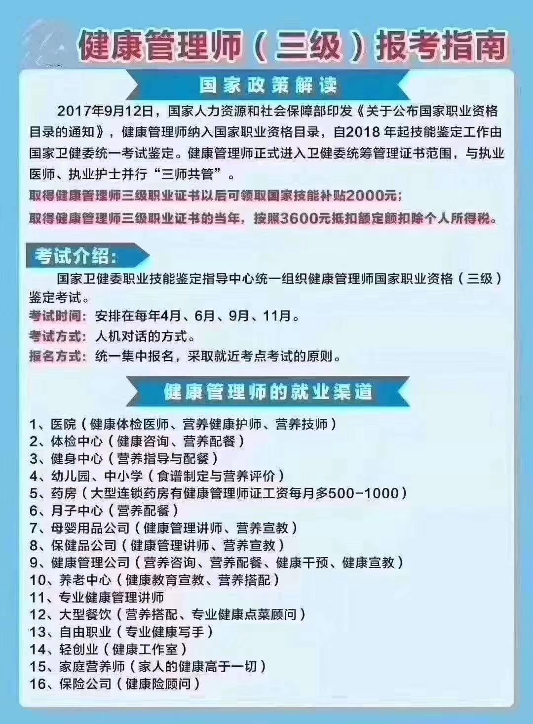 健康管理师报考时间2023年(健康管理师报考2023年四月之后需要写论文吗)